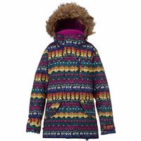 Girls Aubrey Parka Jacket - Figaro Stripe - Girl's Aubrey Parka Jacket                                                                                                                            