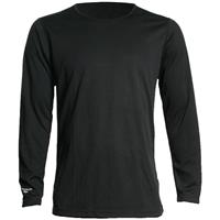 Youth Northern Ridge First Layer Essential Crew - Black - Northern Ridge First Layer Essential Crew - winterkids.mom                                                                                            
