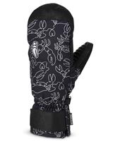 Women's Snuggler Mitt - Crab Doodle Black