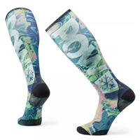 Ski Zero Cushion POW Print OTC Socks - Twilight Blue