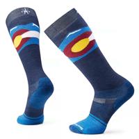Snowboard Targeted Cushion Colorado OTC Socks - Laguna Blue
