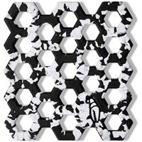 Crab Trap - Black White Swirl