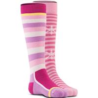 Snowday 2 Pack Socks - Bubble Gum Asst