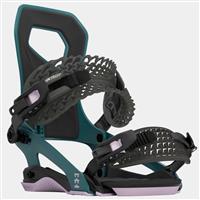 Women's Brass Snowboard Binding - Teal