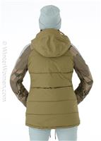 Women's Keelan Jacket - Martini Olive / Barren Camo / Ether Blue - Women's Keelan Jacket                                                                                                                                 