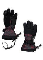 Boys Overweb Ski Glove - Network Print