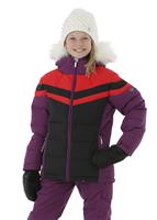 Girl's Sage Jacket - Black - Sunice Girls Sage Jacket - winterkids.mom                                                                                                             