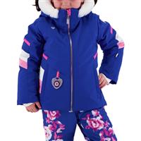 Toddler Girls Katelyn Jacket W/ Faux Fur - Iris Blue (20162) - Toddler Girls Katelyn Jacket W/ Faux Fur - winterkids.mom                                                                                             