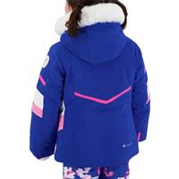Toddler Girls Katelyn Jacket W/ Faux Fur - Iris Blue (20162) - Toddler Girls Katelyn Jacket W/ Faux Fur - winterkids.mom                                                                                             