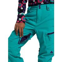 Girls Elite Cargo Pant - Dynasty Green - Burton Girls Elite Cargo Pant - winterkids.mom                                                                                                        