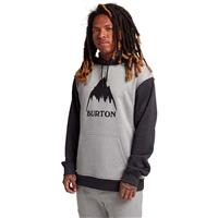 Men's Oak Pullover Hoodie - Gray Heather / True Black