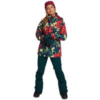 Burton Jet Set Jacket - Women's - Hibiscus Pink Oversized Floral