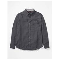 Men's Hobson Midweight Flannel LS - Dark Steel Heather