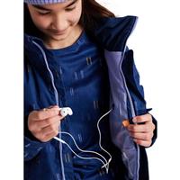 Girls Bennett Jacket - Chambray Stripe - Girl's Bennett Jacket                                                                                                                                 