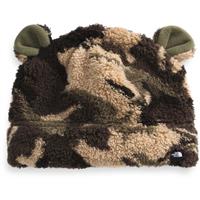 Littles Bear Beanie - New Taupe Green Explorer Camo Print