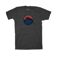 Men's Ski The East Haze Tee - Charcoal - Men's Ski The East Haze Tee                                                                                                                           