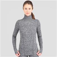 Women's Cloud Nine 2.0 Turtleneck - Dk Grey Melange - Women's Cloud Nine 2.0 Turtleneck                                                                                                                     