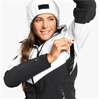 Women's Snowcloud Jacket - White / Black - Women's Snowcloud Jacket                                                                                                                              