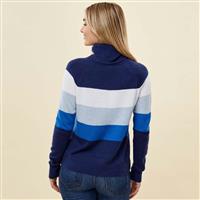 Women's Joni Turtleneck Sweater - Indigo