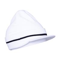 Men's Visor Knit Beanie - White