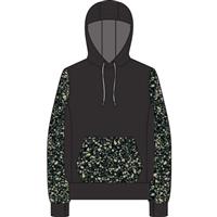 Men's Oak Pullover Hoodie - True Black Heather / Sediment