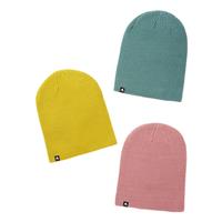 Recycled DND Beanie - 3 Pack - Rock Lichen / Sulfur / Powder Blush
