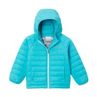 Toddler Girl's Powder Lite Hooded Jacket - Geyser (337)