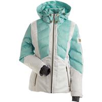 Women's Verbier Parka - Seafoam / White