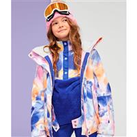 Girls Alabama Fleece - Bright White Pansy Pansy RG (WBB1)