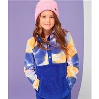 Girls Alabama Fleece - Bright White Pansy Pansy RG (WBB1)