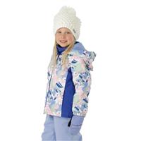 Toddler Girls Snowy Tale Jacket - Bright White Mountains Locals (WBB2)