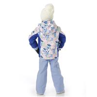 Toddler Girls Snowy Tale Jacket - Bright White Mountains Locals (WBB2)