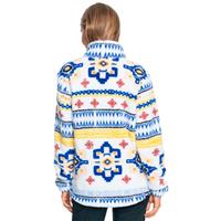 Women's Roxy Alabama Fleece Full Zip - Bright White Chandail (WBB7)