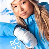 Women's Roxy Flint Creek Mitt - Azure Blue Clouds (BJT3)