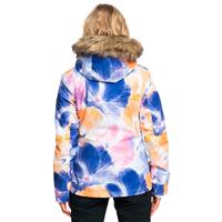 Women's Roxy Jet Ski Jacket - Bright White Pansy Pansy (WBB4)