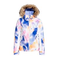 Women's Roxy Jet Ski Jacket - Bright White Pansy Pansy (WBB4)