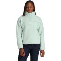 Women's Cloud Fleece Snap Pullover - Wintergreen