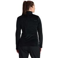 Women's Shimmer Bug 1/2 Zip - Black