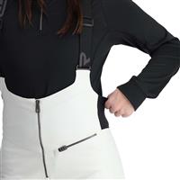 Women's Strutt Bib Softshell Pants - White