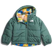 Youth Baby Reversible Perrito Hooded Jacket - Dark Sage