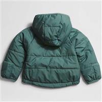 Youth Baby Reversible Perrito Hooded Jacket - Dark Sage
