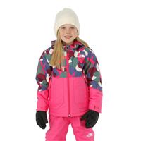 Youth Freedom Insulated Jacket - Mr. Pink Big Abstract Print