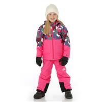 Youth Freedom Insulated Jacket - Mr. Pink Big Abstract Print