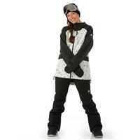 Women's Lalik Jacket - Stout White Spatter / True Black -                                                                                                                                                       