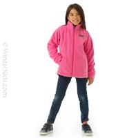 Girls Benton Springs Fleece - Pink Ice -                                                                                                                                                       