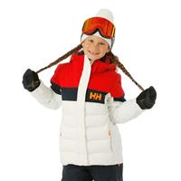 Girl's Jr Diamond Jacket - 002 White -                                                                                                                                                       