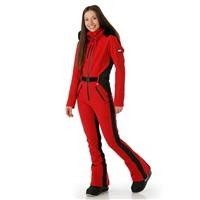 Women's Grindelwald Faux Fur Stretch Suit - Red / Black -                                                                                                                                                       