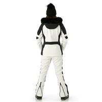 Women's Gstaad Faux Fur Parka - White / Black -                                                                                                                                                       