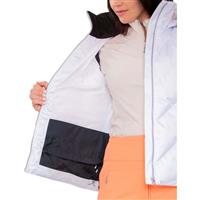 Women's Bombshell Jacket - White Satin (22038)