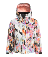 Girls Jetty Girl Jacket - True Black Tenderness (KVJ4) -                                                                                                                                                       
